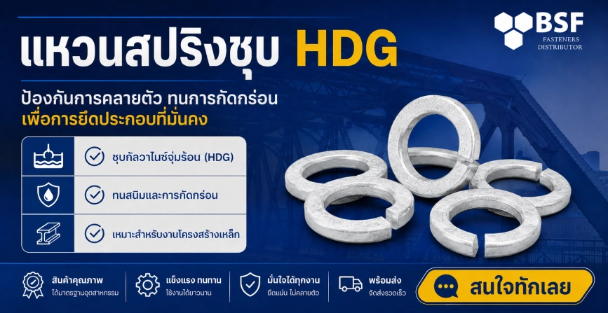 Hot-Dip Galvanized Spring Lock Washer